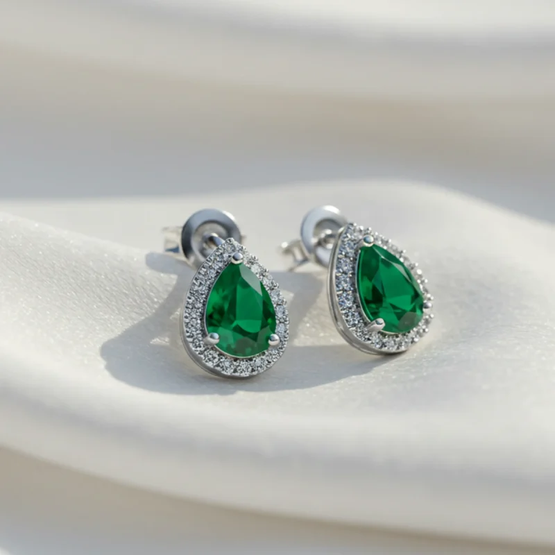 Zircon Angel Spark Stud