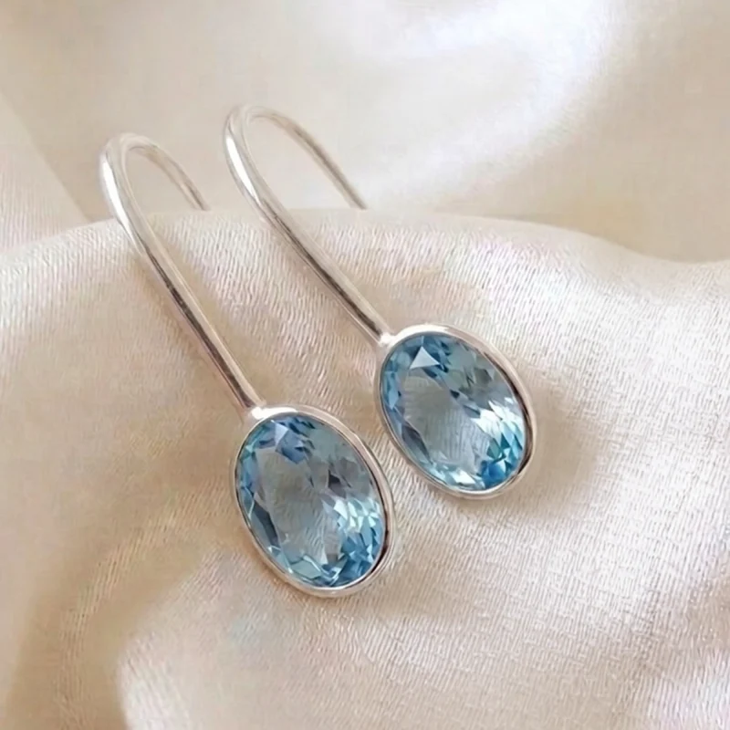 Moonlight Oval Earrings