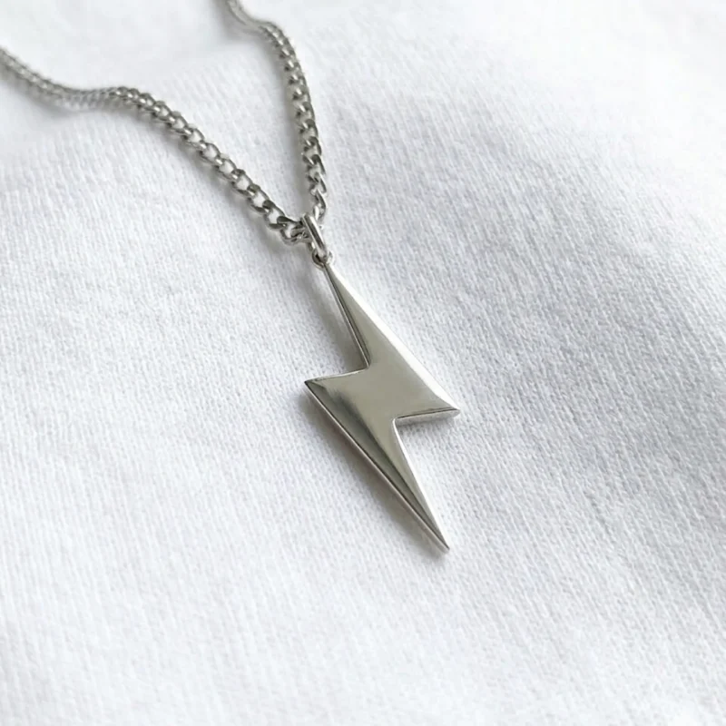 Apex Power Silver Necklace