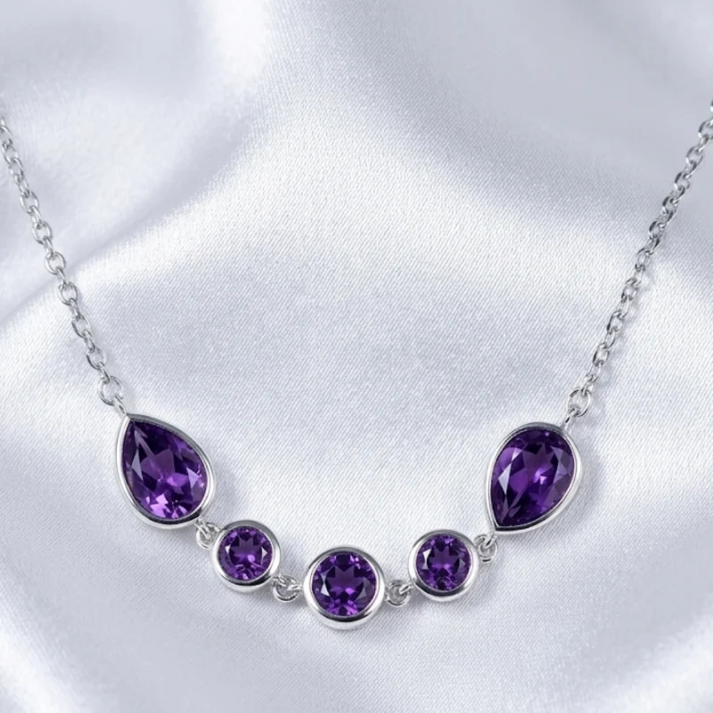 Classic Amethyst Necklace